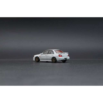 Subaru Impreza WRX 2001 LHD white - skala 1:64 - BM Creation